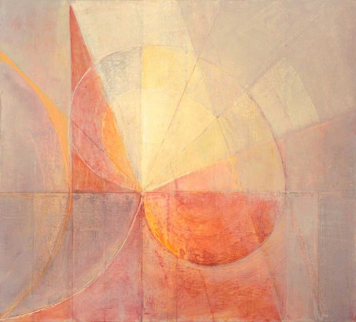 Ralph Freeman Spire oil on linen 92x102cm